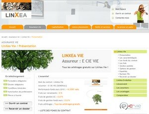 redirection automatique vers LINXEA VIE